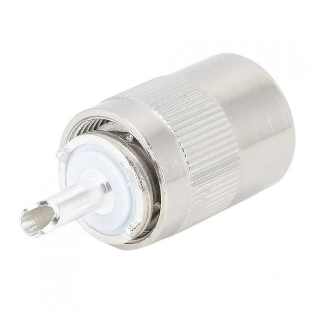 Conector de cable coaxial, 5 piezas UHF PL-259 macho P conector de enchufe adaptador diseñado a medida
