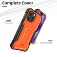 thumbnail image 4 of ExoGuard For iPhone 13 Pro Max Case, Phone Case with Screen Protector and Kickstand (Orange), 4 of 7