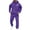 Purple, variant on Zhanying New York Men's Tracksuit 2 Piece Hoodies Casual Jogging Gym Sweat Suits for Men Jogging Sweatshirts Athletic Sweatsuits Sets Wine XXL