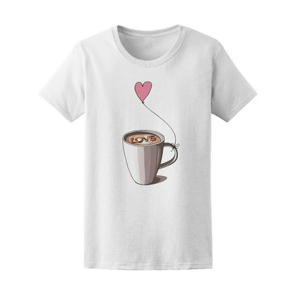 Cup Of A Coffee  T-Shirt Women -Image by Shutterstock, Female x-Large
