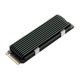 thumbnail image 1 of Disipador de calor Aleación de aluminio SSD Refrigeración Disipador de calor Radiador enfriador de calor para M.2 2280 Universal Accesorios Electrónicos, 1 of 8