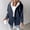 Navy, variant on Outdoor Utility Jacket Autumn Winter Ladies,Women's Solid Color Long-sleeved Long-sleeved Hooded Casual Coat Navy XL