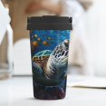 thumbnail image 6 of Goofa Ocean Coral Turtle for Insulated Travel Coffee Mug Spill Proof Leak Proof 16 OZCoffee Tumbler Reusable Coffee Cups with Lids Thermos for Hot and Cold Drink, 6 of 8