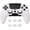 White, variant on PlayVital 3D Studded Edition Anti-Slip Silicone Cover Case for ps5 Edge Controller, Soft Rubber Protector Skin for ps5 Edge Wireless Controller with 6 Thumb Grip Caps - White