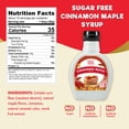 thumbnail image 2 of ChocZero Maple Cinnamon Syrup, Sugar Free, Keto Friendly, Low Carb Pancake Syrup, 10.5oz Squeeze Bottle, 2 of 5
