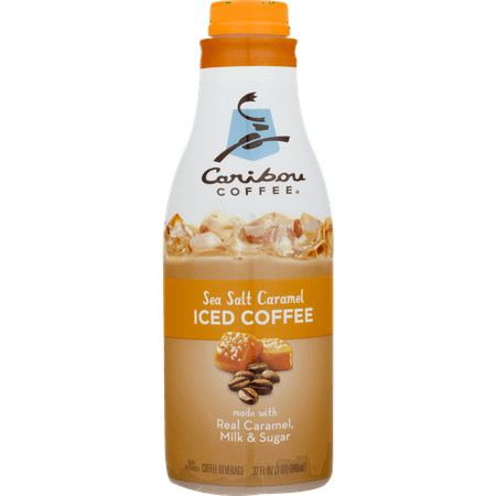 Caribou Coffee Sea Salt Caramel Iced Coffee , 1 Quart