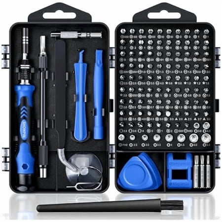 CJB Electronics Precision Screwdriver Set: Computer Repair Tool Kit with 101 Bits – Laptop Screwdriver Kit for Gifts iPhone MacBook PC Tablet PS4 Xbox Nintendo Game Console…