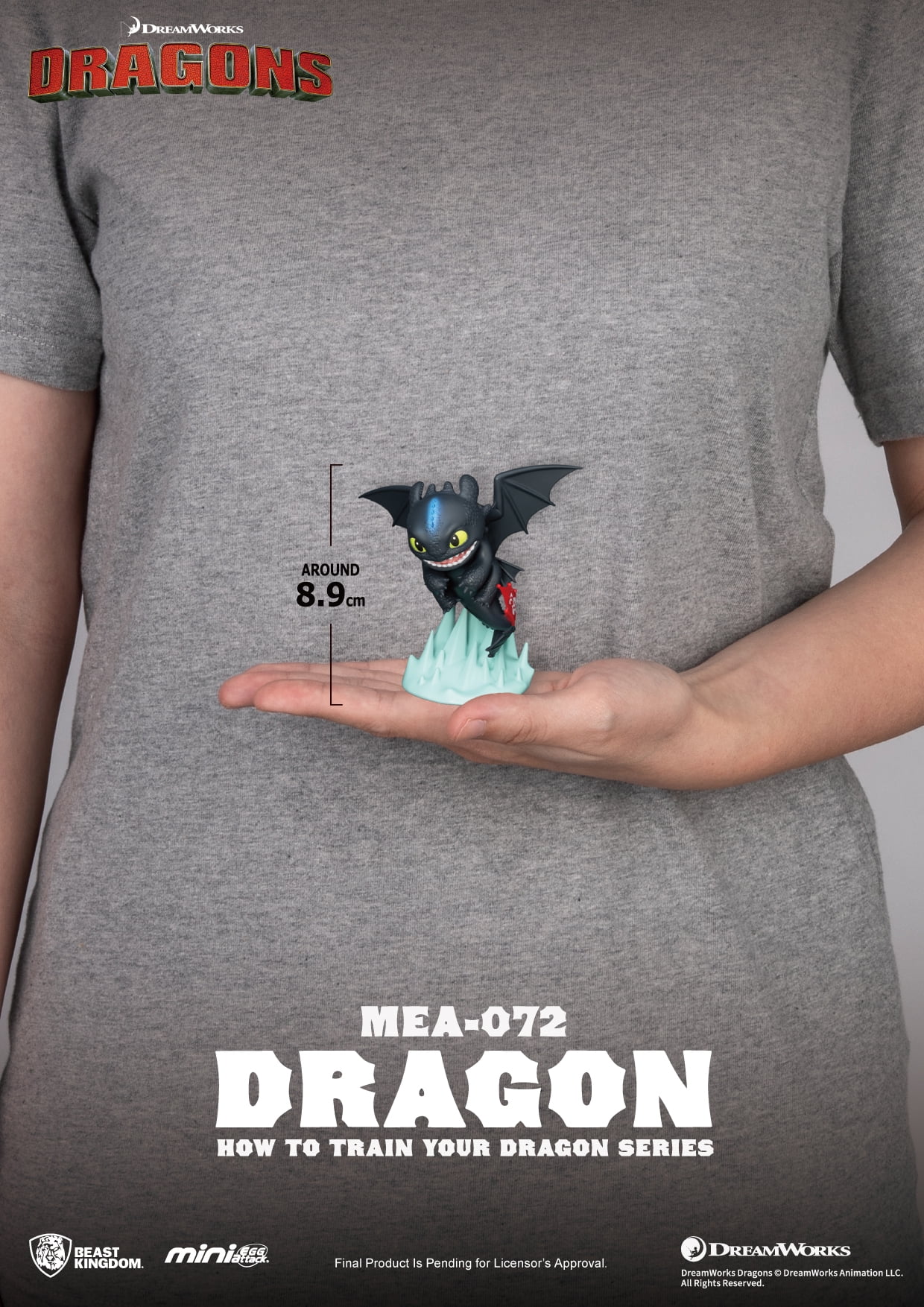 How to train your dragon series Blind box set (6 pcs)
