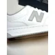 thumbnail image 5 of New Balance Shoes Men's Size 10 Leather White & Gray Low Top Sneakers Shoes, 5 of 5
