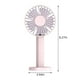 thumbnail image 3 of Ventilador de mano, pequeño y portátil con 3 velocidades, recargable por USB, funciona con pilas, ideal para exteriores, interiores, oficina y viajes., 3 of 7