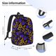 thumbnail image 5 of Easygdp Golden Snake And Purple Rose Mochila Ligera de 15 Pulgadas para Estudiantes, Mochila Cómoda para la Escuela y Viajes, Correas Ajustables, 5 of 6