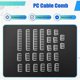 thumbnail image 4 of 24PCS/Lot PC Cable Comb Motherboard 24Pin 8Pin 6Pin Cable Comb for Computer Gesleeved Up to 3.4 mm, 4 of 5