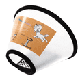 thumbnail image 1 of CHUANK Dog Cone Anti Scratch And Anti Scratch Dog Cone Collar Adjustable Size Dog Cone Alternative, 1 of 6
