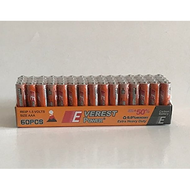 100 AA Batteries Extra Heavy Duty 1.5v. 100 Pack Wholesale Bulk Lot New