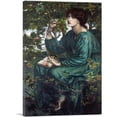 thumbnail image 1 of ARTCANVAS The Day Dream 1880 Canvas Art Print by Dante Gabriel Rossetti - Size: 18" x 12" (1.50" Deep), 1 of 9