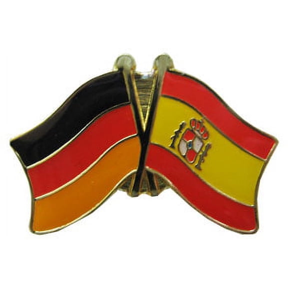 Germany Spain Friendship Pin