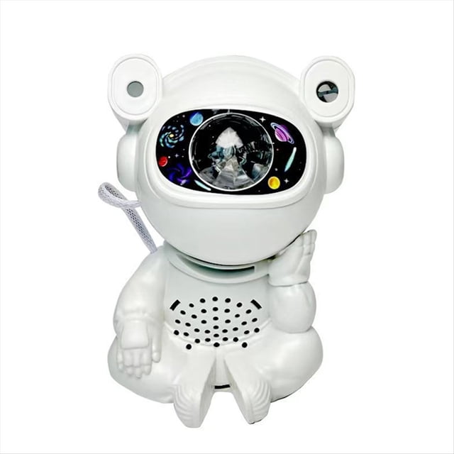 Proyector de Galaxia con Astronauta y Luz de Estrellas con Control Remoto, Lámpara Luna para Decoración de Dormitorio, Lámpara de Nebulosa LED para Niños, Regalo Ideal.