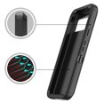 thumbnail image 2 of Xhy Google Pixel 8 Case with Belt Clip Holster Military Grade Heavy Duty Protection 3 in 1 Shockproof Armor Rugged Durable Detachable for Pixel 8 Phone - Black, 2 of 7