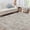 Camel, variant on ZACOO 4'x6' Modern Solid Area Rug, Machine Washable Low Pile Non-Slip Decor Indoor Rug for Home Office Bedroom Kitchen Home Decor, Light Gray