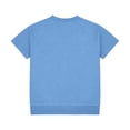 thumbnail image 5 of Boys V Neck Waffle Knited T Shirts Short Sleeve Summer Tees Kids Teen Loose Fit Soft Basic Youth Tops 4-14Y, 5 of 9