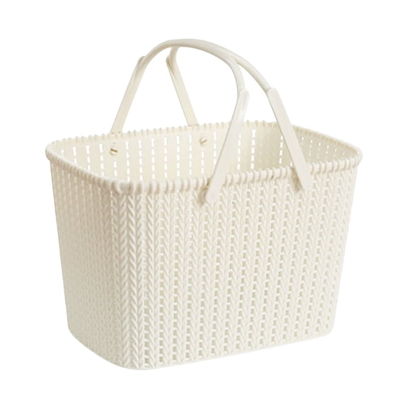 Dvumao Organizers and Storage, Portable Bath Basket Bathhouse Bathroom Plastic Bath Wash Basket Storage Basket Storage Basket Bath Basket, Gifts for Men