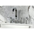 thumbnail image 2 of Kingston Brass KS8261DLBS Concord Two-Handle 4-Hole Deck Mount Bridge Kitchen Faucet with Brass Side Sprayer in Polished Chrome, 2 of 8