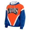 thumbnail image 2 of Women's WEAR by Erin Andrews Orange/Royal Florida Gators Colorblock Full-Zip Hoodie Windbreaker Jacket, 2 of 5