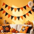 thumbnail image 4 of 5.12 Inch Autumn Pennant Banner,Colorful Triangle Flag Bunting for Home Living Room Holiday Party, 4 of 6