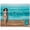 Blue_Turtle, variant on IESWKP Extra Large Beach Blanket 110"x78" – Beach Blanket Sandproof Waterproof Portable with Carry Bag & 4 Stakes, Beach Mat oversized for Beach Camping Hiking Picnic - Turtle