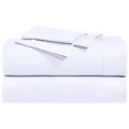 thumbnail image 2 of Crispy Soft Split King Adjustable Bed Sheets Abripedic 100% Cotton Percale Sheets - White, 2 of 4