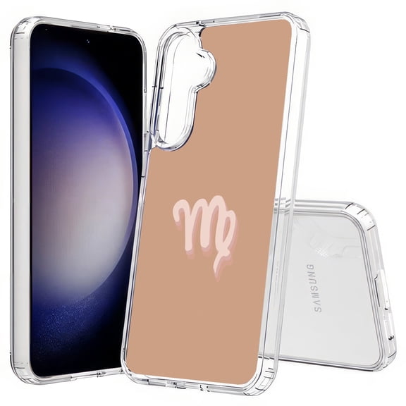 TalkingCase Slim Fit Phone Case Compatible for Samsung Galaxy S25(Not S25 Plus/Ultra), Virgo Astrology Sign Print, Lightweight,Flexible, USA Print