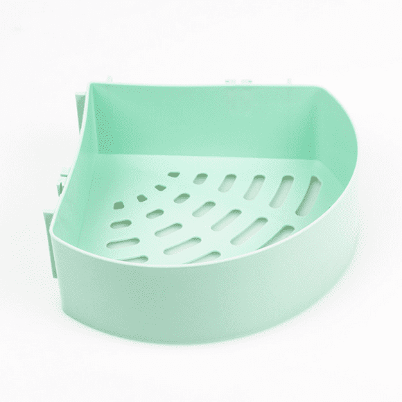 FloreceBien Wall Mounted Bathroom Shower Shelf Bath Caddy Storage Basket Rack