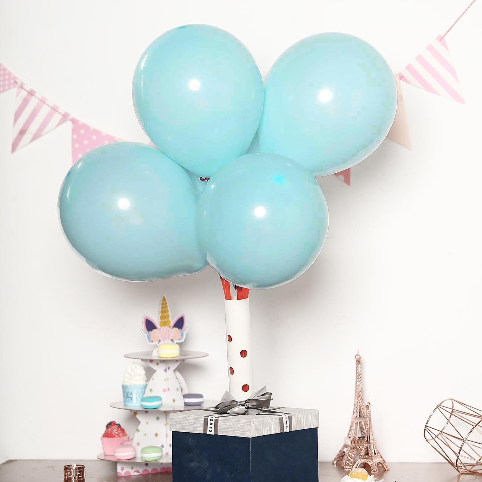 Efavormart 25PCS 10" Pastel Round Latex Helium Balloons Matte Color