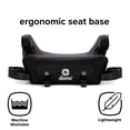 thumbnail image 4 of Diono Solana 2 Latch Backless Booster Seat, Belt-Positioning, LATCH System, 40–120 lb, Black, 4 of 13