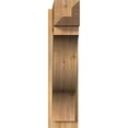 thumbnail image 2 of Ekena Millwork 8"W x 32"D x 32"H Funston Rough Sawn Craftsman Outlooker, Western Red Cedar, 2 of 4