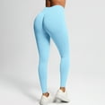 thumbnail image 5 of REALiKUN Hidden Scrunch Butt Workout Leggings for Women Seamless Mid Low Waist 25" Impact Yoga Pants, 5 of 8