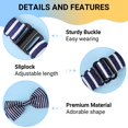 thumbnail image 4 of Pajaritas Segarty para perros, 40 unidades, lazos para el cuello de mascotas con cuello ajustable, 4 of 7