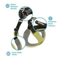 thumbnail image 3 of Gooby Convertible Z Harness - Yellow, Large - Flexible and Shock Absorbing Convertible Harness with Quick Release Buckle and Fastener Neck Closure, 3 of 5