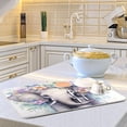 thumbnail image 6 of FREEAMG Dish Drying Mat Elephant Absorbent Microfiber Kitchen Dish Mat Super Absorbent Dish Drainer Mat for Kitchen Counter 16" x 18", 6 of 7