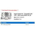 thumbnail image 2 of Engine Gasket Set - Compatible with 1999 - 2003 ES300 3.0L V6 2000 2001 2002, 2 of 2
