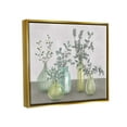 thumbnail image 5 of Stupell Industries Plants In Vases Neutral Grey Design Metallic Gold Framed Floating Canvas Wall Art, 16x20, by Ziwei Li, 5 of 5