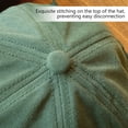 thumbnail image 4 of 1 gorra de béisbol pequeña con capota suave, informal, para las cuatro estaciones, con cara que combina con todo, 4 of 6