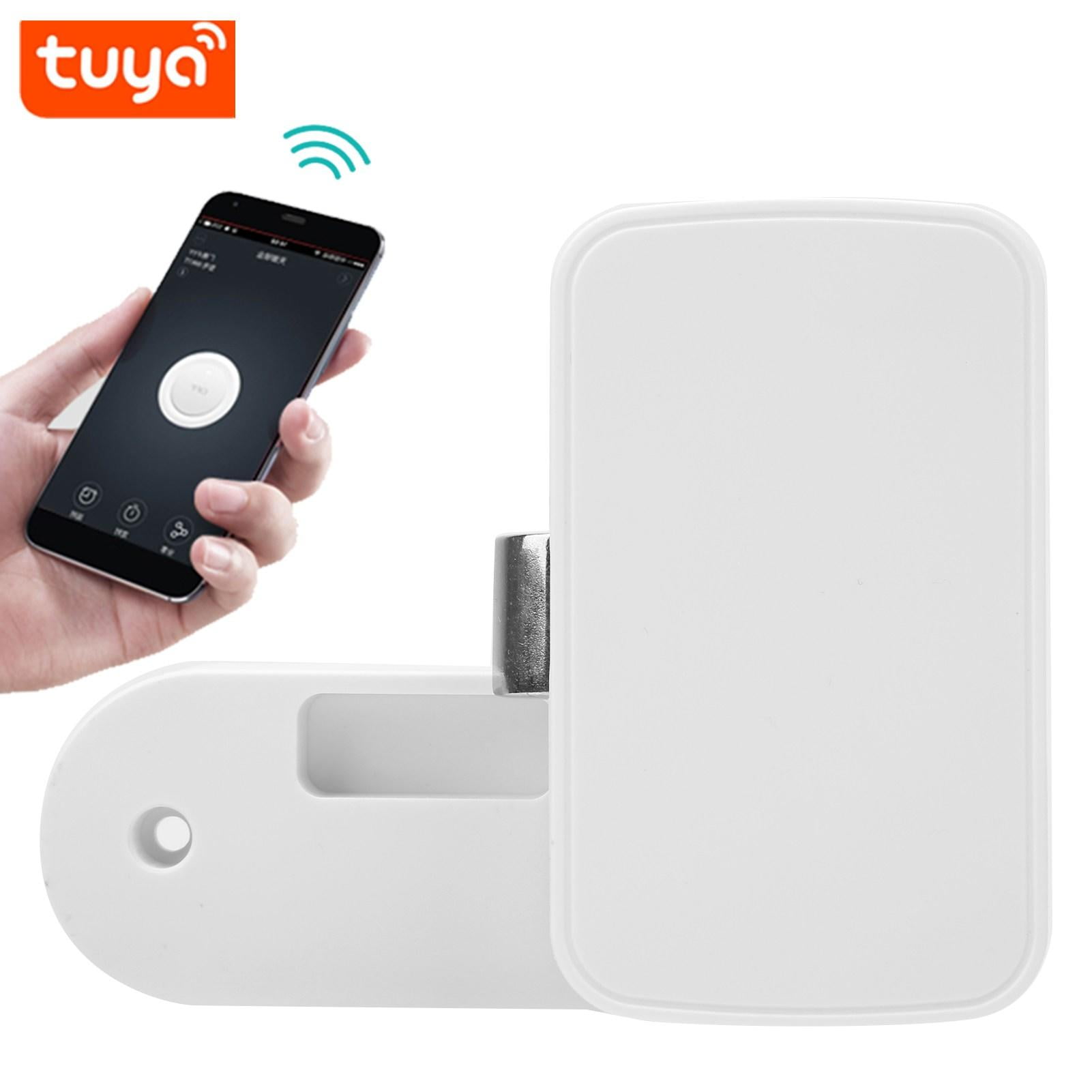 Yajisi Smart Bluetooth Drawer Lock – Concealed, No‑Keyhole, App‑Controlled, Battery‑Powered for Cabinets, Bookcases & Wardrobes