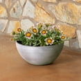 thumbnail image 3 of Root & Vessel Napa Bowl Planter, Brushed Gray, 10", 3 of 4