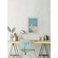 thumbnail image 3 of Girl in a Blue Swimsuit Framed Painting Print, 3 of 6