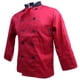 thumbnail image 1 of Hombres Mujeres Ropa de cocinero de manga Chaqueta de Uniforme de doble botonadura Sunnimix Chaqueta de chef para hombres, 1 of 8