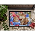 thumbnail image 3 of Carolines Treasures CDCO0200MAT Blue Cats Indoor or Outdoor Mat- 18 x 27, 3 of 4