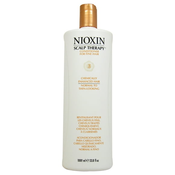 System 3 Scalp Therapy Conditioner For Fine Chemically Enhanced Hair by Nioxin for Unisex - 33.8 oz
