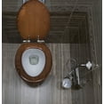 thumbnail image 3 of Design House Dalton Wooden Soft Close Toilet Seat, 3 of 14