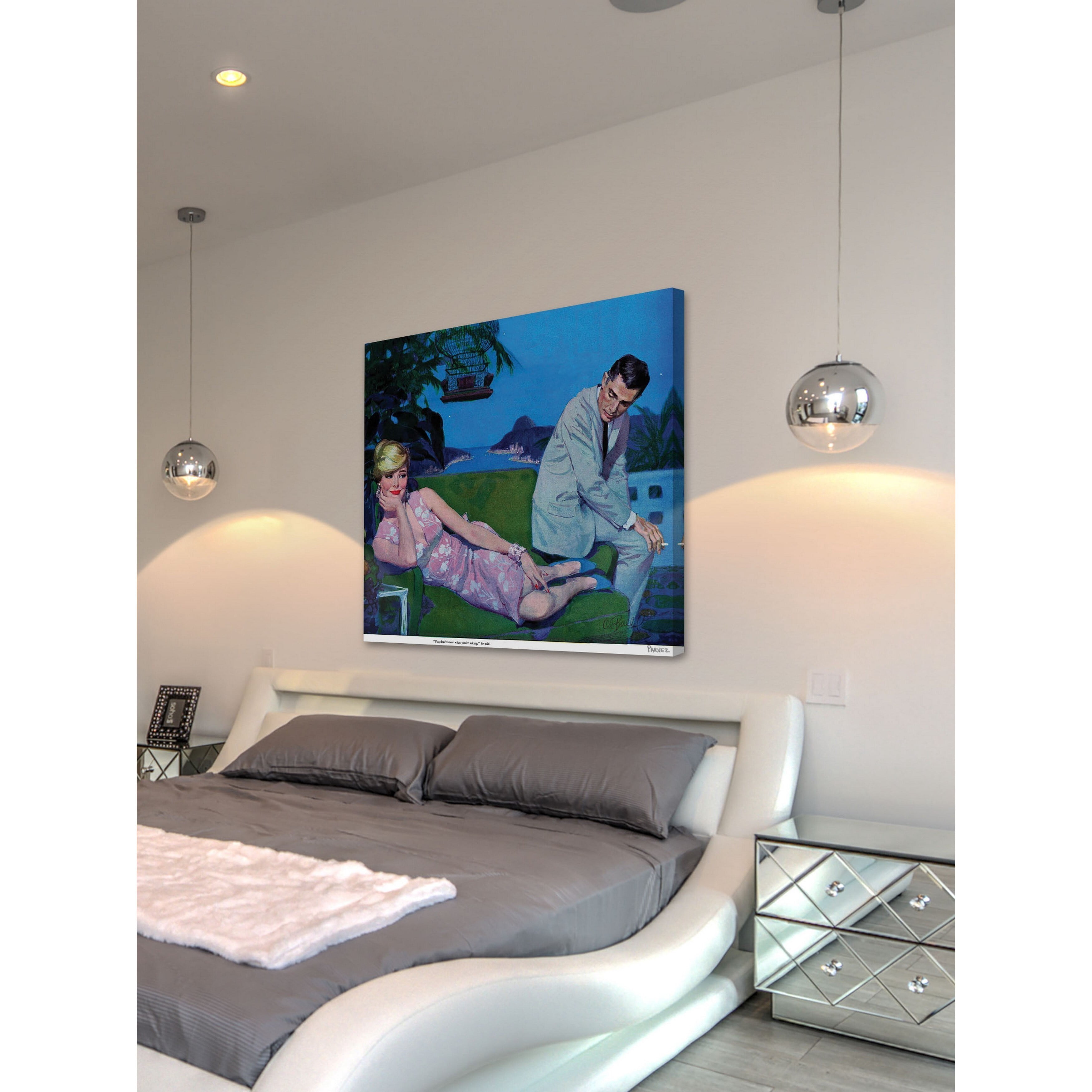 Marmont Hill "Lawless Lady" by Al Buell Painting Print on Canvas